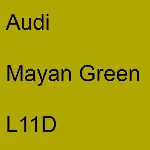 Audi, Mayan Green, L11D.